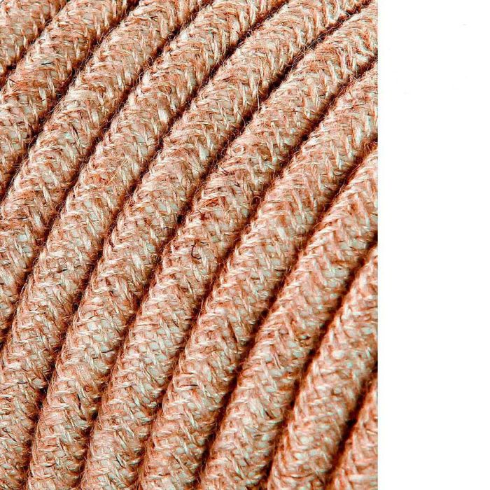 Edm Carrete de cable cordón tubular H03VV-F 2x0,75 mm², color lino, 5 metros 0 Edm Carrete de cable cordón tubular H03VV-F 2x0,75 mm², color lino, 5 metros 0