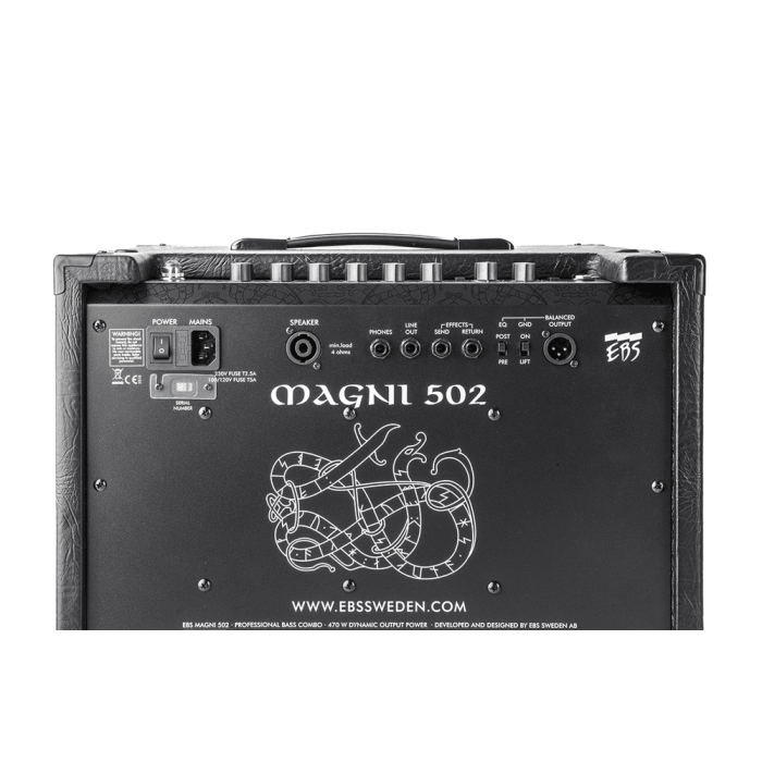 Amplificador Bajo Combo Magni 502 2 X 10" Tweeter - 500W 1 Amplificador Bajo Combo Magni 502 2 X 10" Tweeter - 500W 1