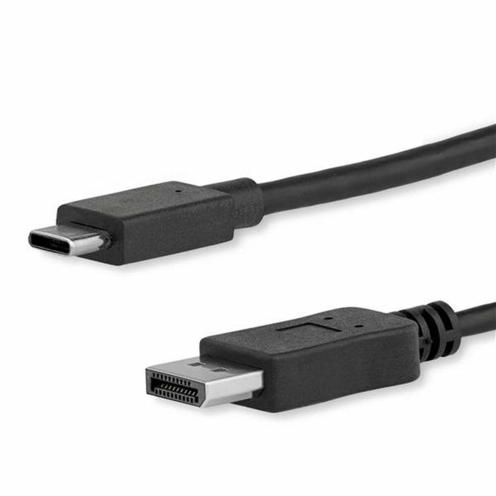 Adaptador USB C a DisplayPort Startech CDP2DPMM6B (1,8 m) Negro 3 Adaptador USB C a DisplayPort Startech CDP2DPMM6B (1,8 m) Negro 3