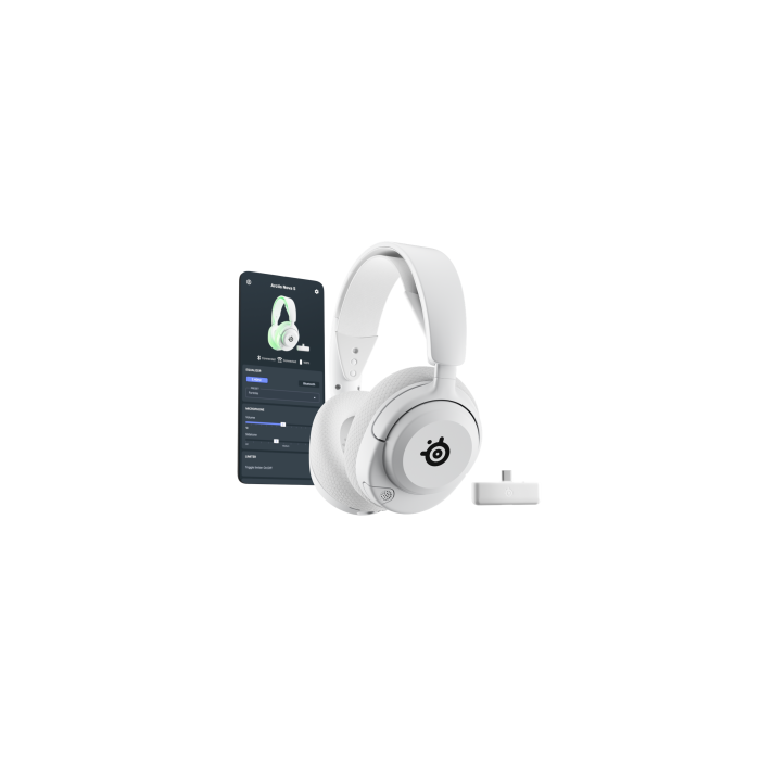 Steelseries STE5707119058018 Auriculares Inalámbricos para Juegos Arctis Nova 5X Blanco