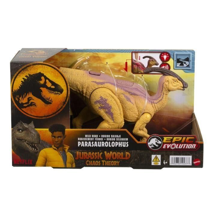 Jurassic World - Parasaurolophus Fierce Roar - Figura de acción HTK75 5