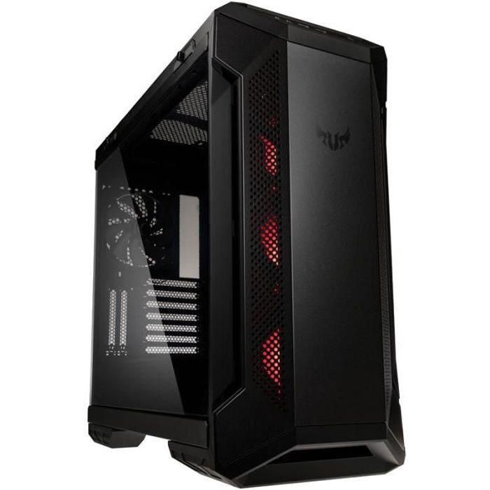 ASUS TUF Gaming GT501 Torre Mediana Caja de PC ATX con Ventilador Frontal/Posterior/Superior y Puertos USB 3.0