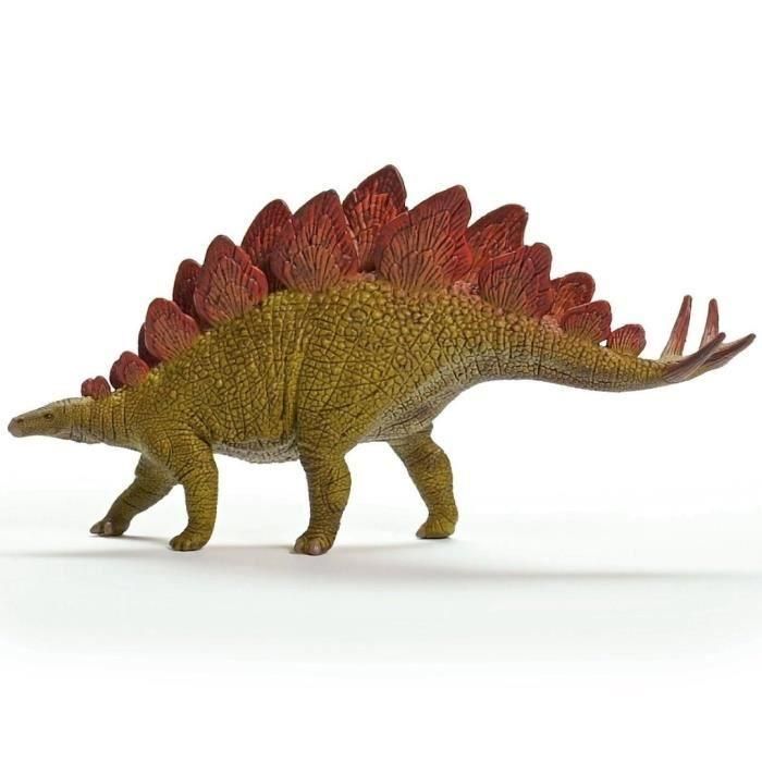 Schleich SCH15040 Estegosaurio Figura de Dinosaurio con Detalles Realistas, Juguete Infantil +4 Años, 5x20x10 cm 2