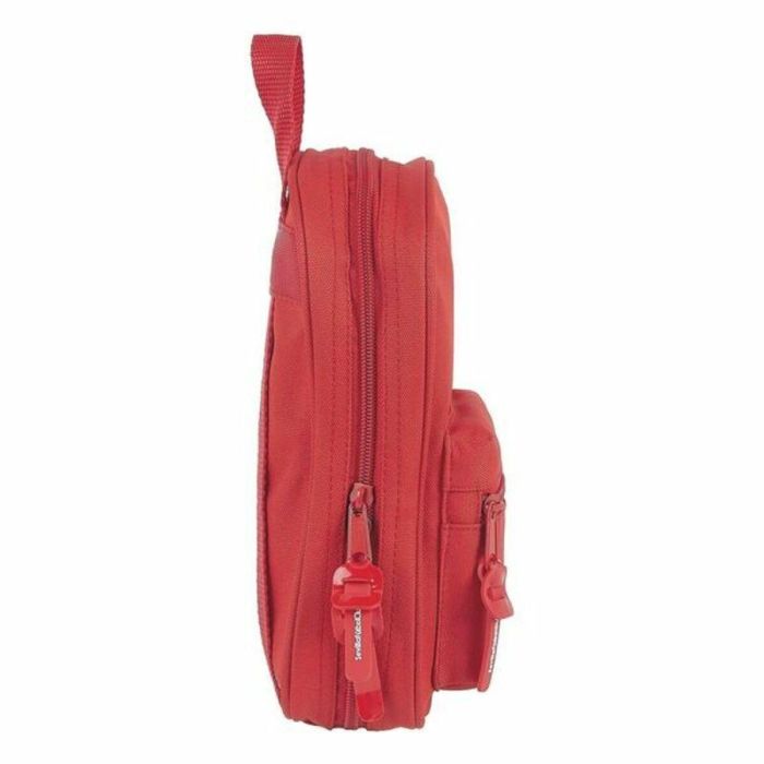 Plumier Mochila Sevilla Fútbol Club M747 Rojo 12 x 23 x 5 cm (33 Piezas) 2