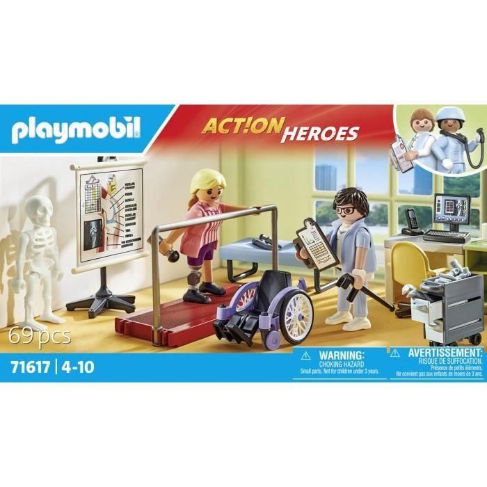 Playmobil 71617 Ortopedia Action Heroes - Set Ortopedista con Paciente, Prótesis y Ayudas para Caminar +4 Años 4 Playmobil 71617 Ortopedia Action Heroes - Set Ortopedista con Paciente, Prótesis y Ayudas para Caminar +4 Años 4