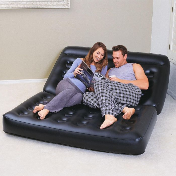 Bestway Sillon Hinchable 5 Posiciones Negro 188x152x64 cm Interior 75054 16 Bestway Sillon Hinchable 5 Posiciones Negro 188x152x64 cm Interior 75054 16