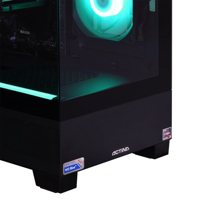 PC de Sobremesa Actina KOMACNGIP0021 AMD Ryzen 5 7600 32 GB RAM 1 TB SSD Nvidia Geforce RTX 4070 Ti Super 1 PC de Sobremesa Actina KOMACNGIP0021 AMD Ryzen 5 7600 32 GB RAM 1 TB SSD Nvidia Geforce RTX 4070 Ti Super 1