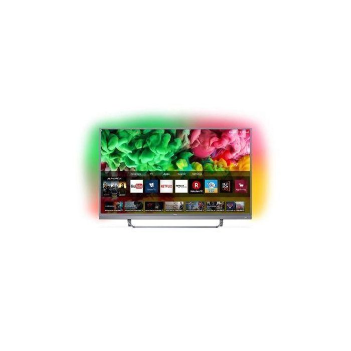 TELEVISOR LED ULTRAPLANO PHILIPS 55PUS6803/12 - 55"/139CM - 4K UHD 3840*2160 - DVB-/C/T2/T2-HD/S/S2 - SMART TV - WIFI -  3*HDMI - 2*USB  - PLATA OSC 1