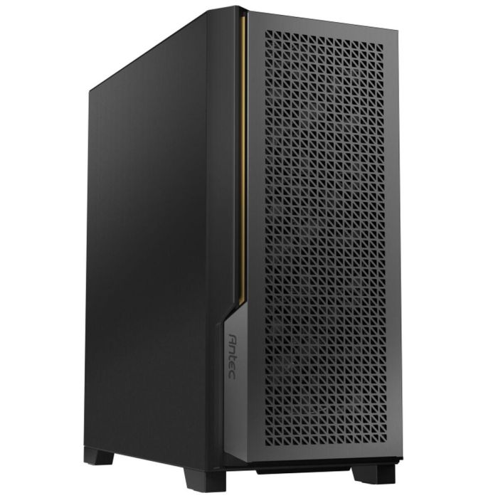 Antec P20CE Caja PC Midi Tower Negra con Panel de Malla, 3 Ventiladores PWM 120mm, USB-C 3.2 Gen 2 y Soporte GPU Vertical
