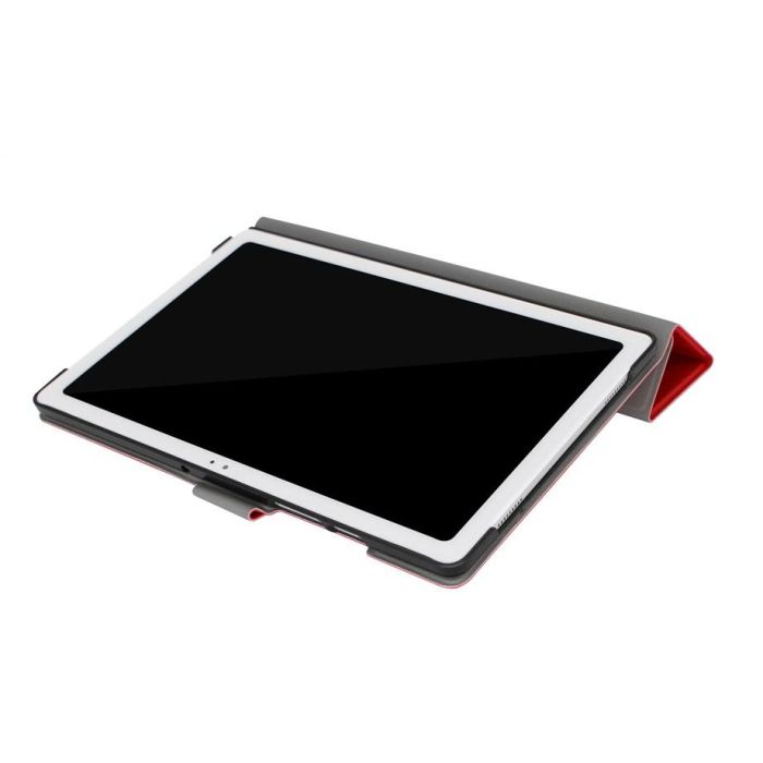 Elbe Funda FU-006 para Samsung Tab A7 2020 10.4" Rojo Diamante 4