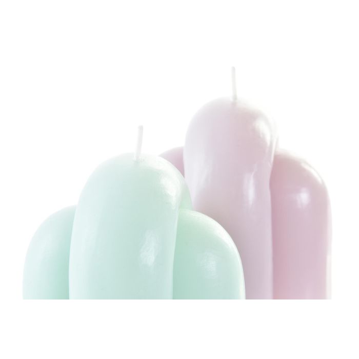 DKD Home Decor Vela Urban con Arco 260g 50h, Colores Surtidos Rosa Palo Turquesa, 8x8x9 cm - Pack 12 Unidades 1 DKD Home Decor Vela Urban con Arco 260g 50h, Colores Surtidos Rosa Palo Turquesa, 8x8x9 cm - Pack 12 Unidades 1