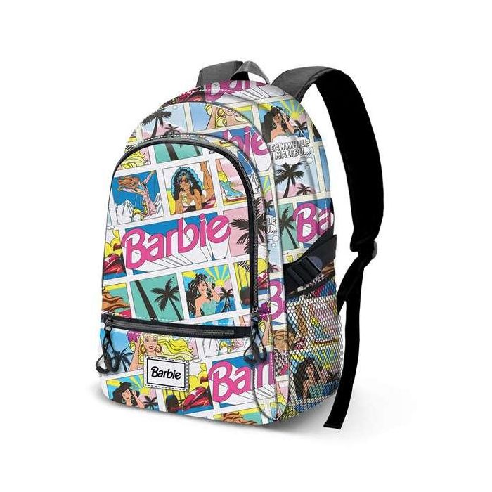 Karactermania Mochila Fight Fan 2.2 Barbie Comic Multicolor Ripstop 31 x 18 x 44 cm Ligera Urbana con Compartimento y Bolsillos 0 Karactermania Mochila Fight Fan 2.2 Barbie Comic Multicolor Ripstop 31 x 18 x 44 cm Ligera Urbana con Compartimento y Bolsillos 0
