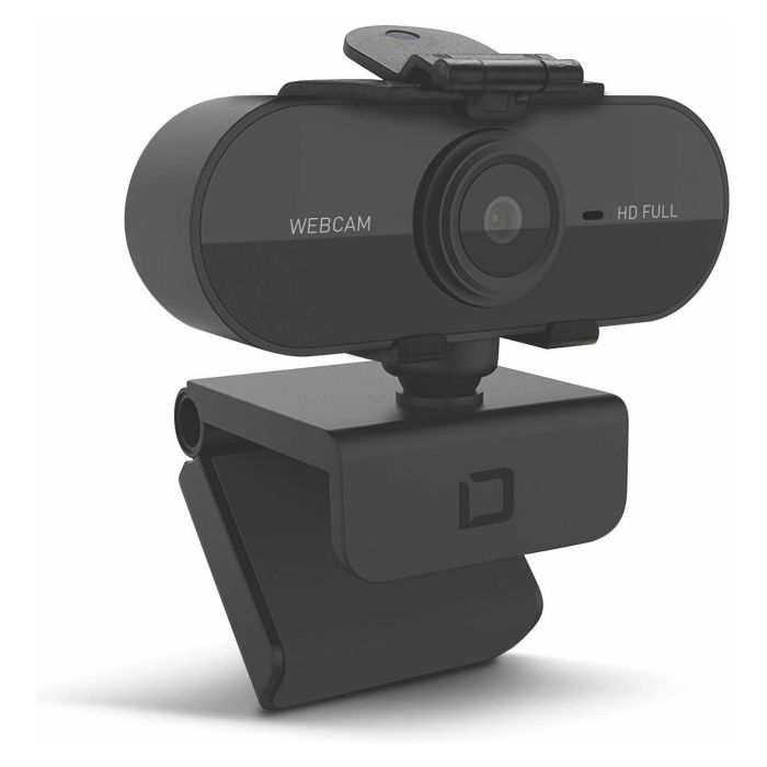 Dicota Webcam 1920 x 1080 USB 2.0 110° Micrófono Digital, Negra 1