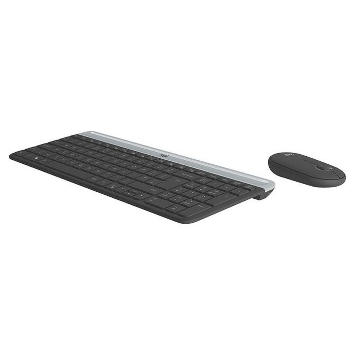 Logitech MK470 Combo Teclado y Ratón Inalámbricos Ultra-Finos y Silenciosos para Trabajo Ultra-Silencioso con Receptor USB 2.4 GHz 4 Logitech MK470 Combo Teclado y Ratón Inalámbricos Ultra-Finos y Silenciosos para Trabajo Ultra-Silencioso con Receptor USB 2.4 GHz 4