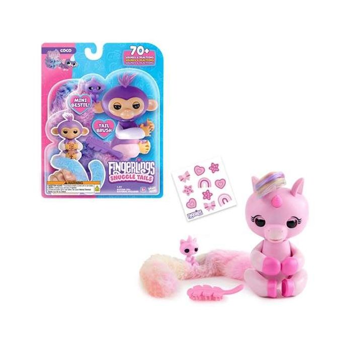 Peluche fingerlings colas sorpresa.desenreda su cola y descrubre todas las sorpresas que esconde - modelos surtidos 3 Peluche fingerlings colas sorpresa.desenreda su cola y descrubre todas las sorpresas que esconde - modelos surtidos 3