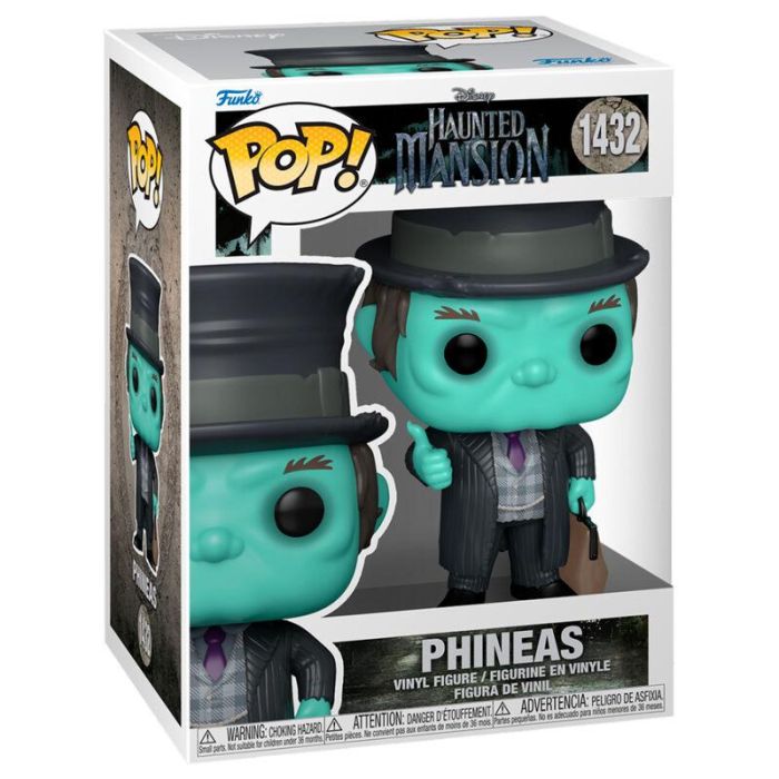 Figura POP Disney Haunted Mansion Phineas 0 Figura POP Disney Haunted Mansion Phineas 0