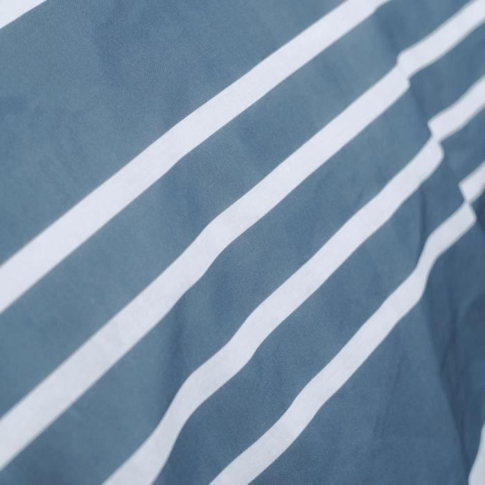 Funda nórdica para 2 personas -TODAY - 240x200 cm - 100% Algodón - Azul y Blanco 1 Funda nórdica para 2 personas -TODAY - 240x200 cm - 100% Algodón - Azul y Blanco 1