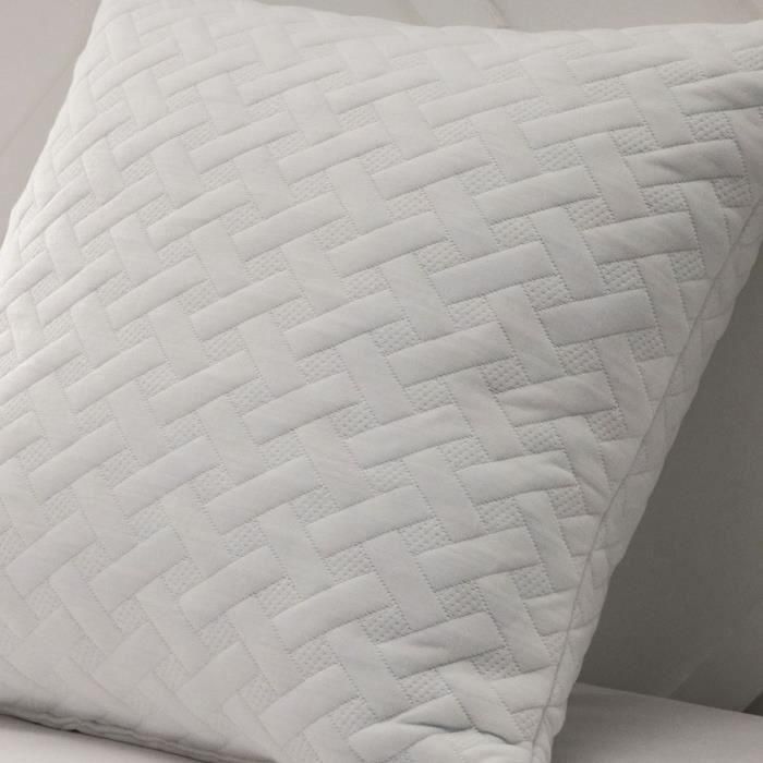 Juego de 2 almohadas viscoelásticas 60x60 cm. 1 Juego de 2 almohadas viscoelásticas 60x60 cm. 1