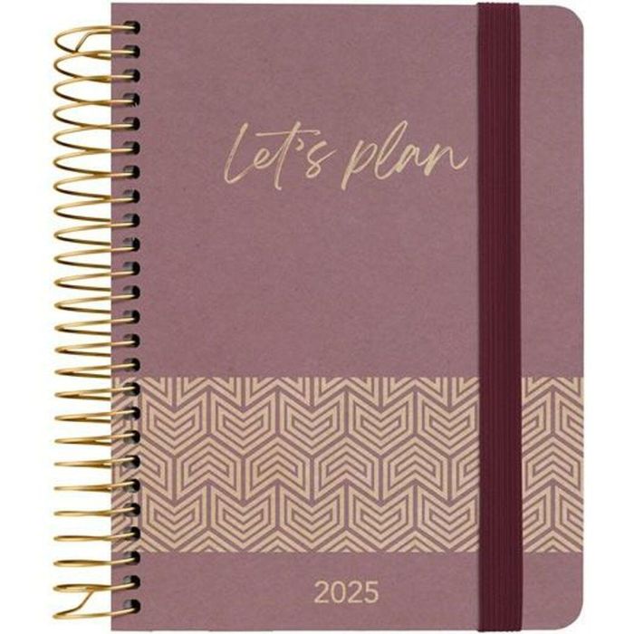 Agenda Grafoplas Nature Concept Violeta A5 14,8 x 21 cm 2025