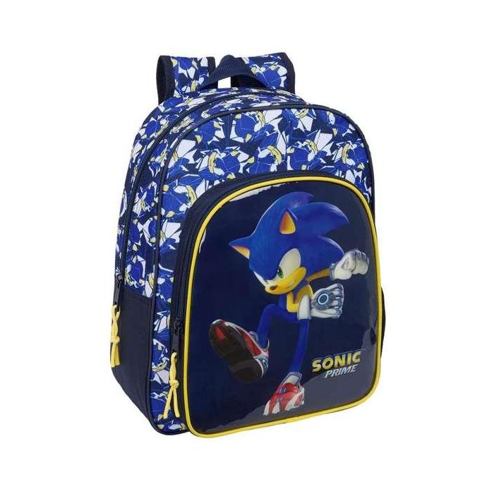 Mochila Safta Infantil Adaptable A Carro Sonic Prime City 340x260x110 mm Mochila Safta Infantil Adaptable A Carro Sonic Prime City 340x260x110 mm
