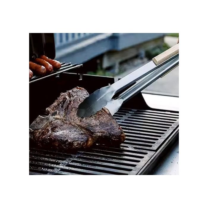 Pinzas Barbacoa Wood 30Cm Algon Bbq (24 Unidades) 6