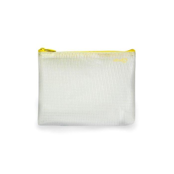 Dosier Sobre Office Box Cierre Cremallera A5 Amarillo (Set de 10)