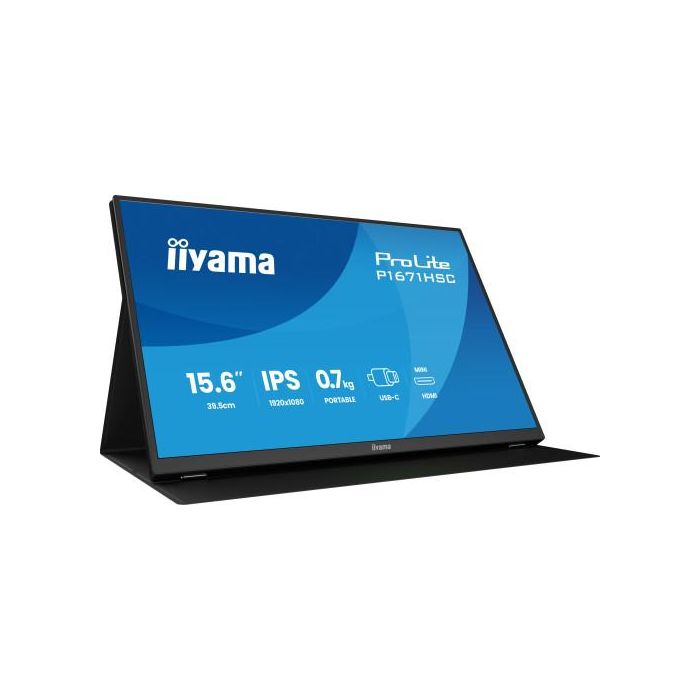 Monitor Iiyama Ips, Portable, 2X C (Video), 1Xmhdmi 3