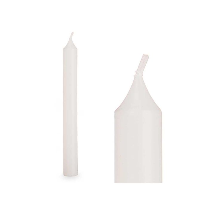 Set 6 Cirios Blanco 15 Cm 6 Horas Acorde (12 Unidades) 1 Set 6 Cirios Blanco 15 Cm 6 Horas Acorde (12 Unidades) 1