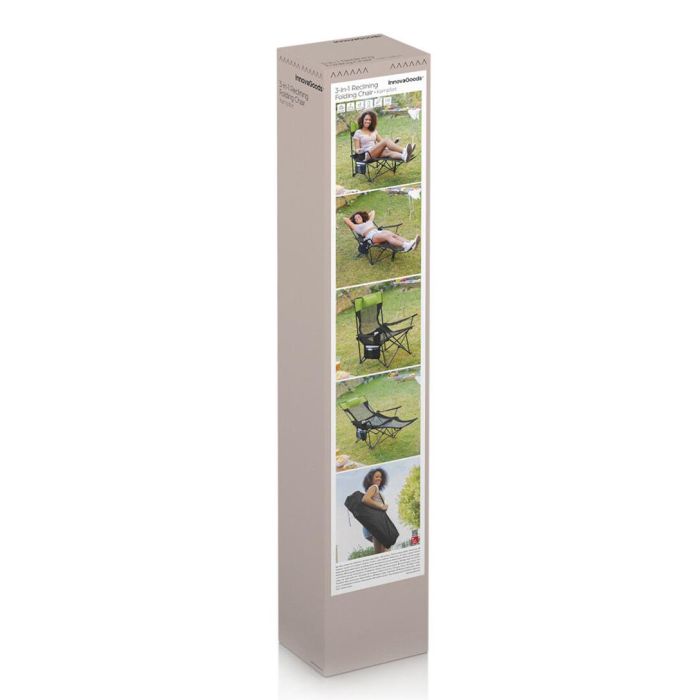Silla Tumbona Plegable De Camping Kampfort Innova - Inde 2 Silla Tumbona Plegable De Camping Kampfort Innova - Inde 2