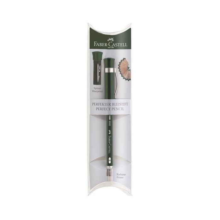FABER-CASTELL Bleistift Castell 9000 Perfect Kissenver 0 FABER-CASTELL Bleistift Castell 9000 Perfect Kissenver 0