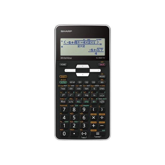 Calculadora Cientifica Sharp 16 Digitos El-W531Th (2 Líneas)