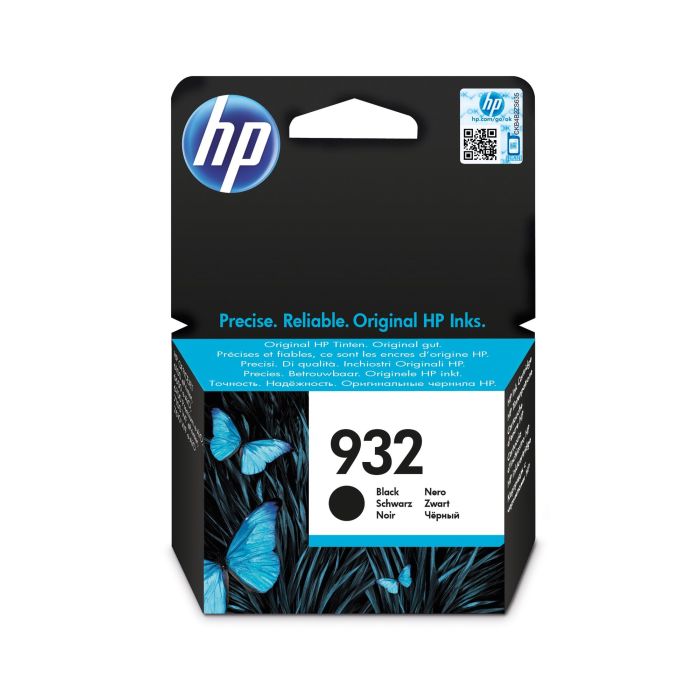 HP 932 Cartucho de Tinta Negro para OfficeJet 6100, 6600, 6700 - Rendimiento de 825 Páginas