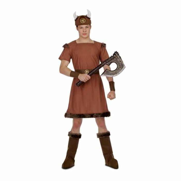 Disfraz vikingo odin sombrero, vestido, cinturón, muñequeras y cubrebotas talla m/l Disfraz vikingo odin sombrero, vestido, cinturón, muñequeras y cubrebotas talla m/l