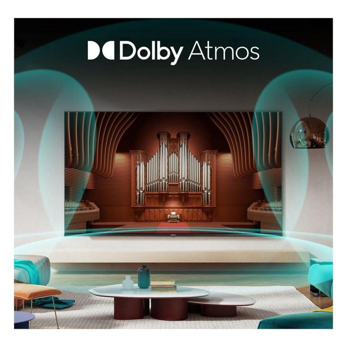 Hisense 75E77NQ | Televisor 75" (190,5 cm) 4K Ultra HD QLED Smart TV, 144 Hz, HDR10+, Dolby Atmos, VIDAA, Wi-Fi, Bluetooth, Negro 9