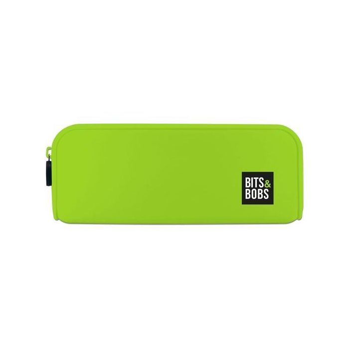 Grafoplás Portatodo de Silicona Bits&Bobs Verde - 20×7,5×5,5 cm, Cierre Cremallera, Resistente al Agua Grafoplás Portatodo de Silicona Bits&Bobs Verde - 20×7,5×5,5 cm, Cierre Cremallera, Resistente al Agua