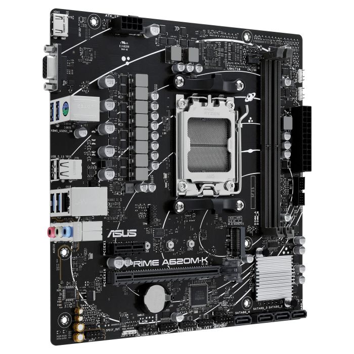 ASUS PRIME A620M-K Placa Base para PC (AMD Socket AM5, DDR5, mATX) 2 ASUS PRIME A620M-K Placa Base para PC (AMD Socket AM5, DDR5, mATX) 2