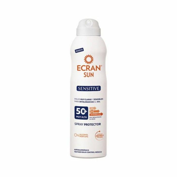 Ecran Protector Solar Corporal Sunnique Sensitive Bruma SPF50+ 250ml - Hipoalergénico, Sin Alcohol, Sin Fragancia Ecran Protector Solar Corporal Sunnique Sensitive Bruma SPF50+ 250ml - Hipoalergénico, Sin Alcohol, Sin Fragancia