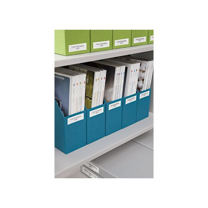 DYMO Cinta LM D1 24mmx7m Negro/blanco 2