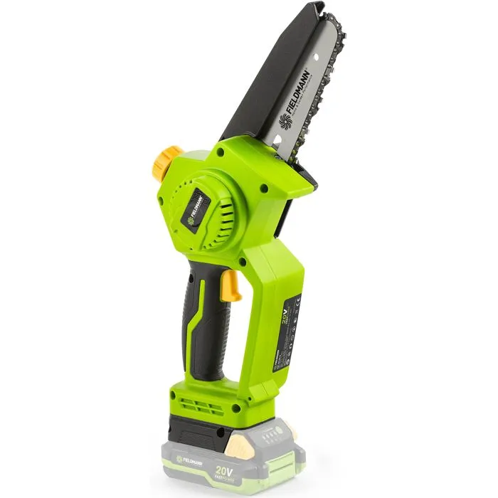 Fieldmann FIE8590669339600 Mini motosierra inalámbrica 20 V 127 mm 11 m/s 5