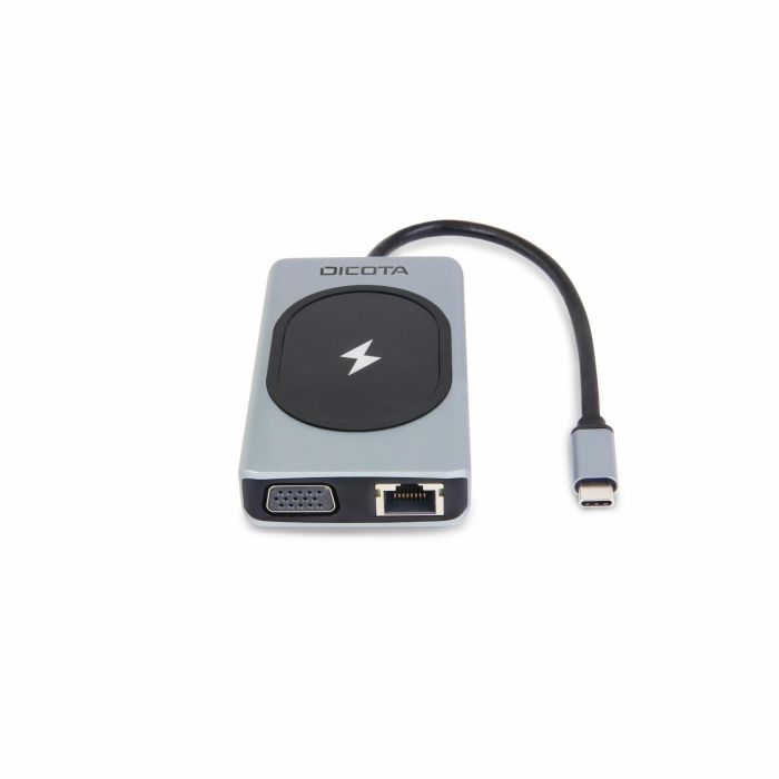 D Dicota USB-C 10-in-1 Charging Hub 4K PD 100W silver 3