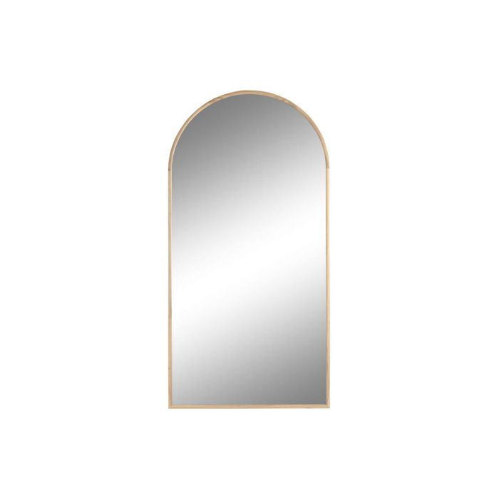 DKD Home Decor Espejo de Cuerpo Entero Estilo Scandi con Marco de Madera de Pino Natural y Cristal 180 x 90 x 4 cm