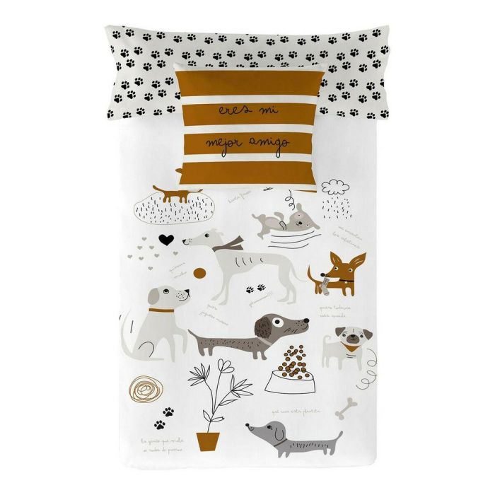 Funda Nórdica Panzup Dogs Cama de 180/190 (260 x 220 cm) 6 Funda Nórdica Panzup Dogs Cama de 180/190 (260 x 220 cm) 6