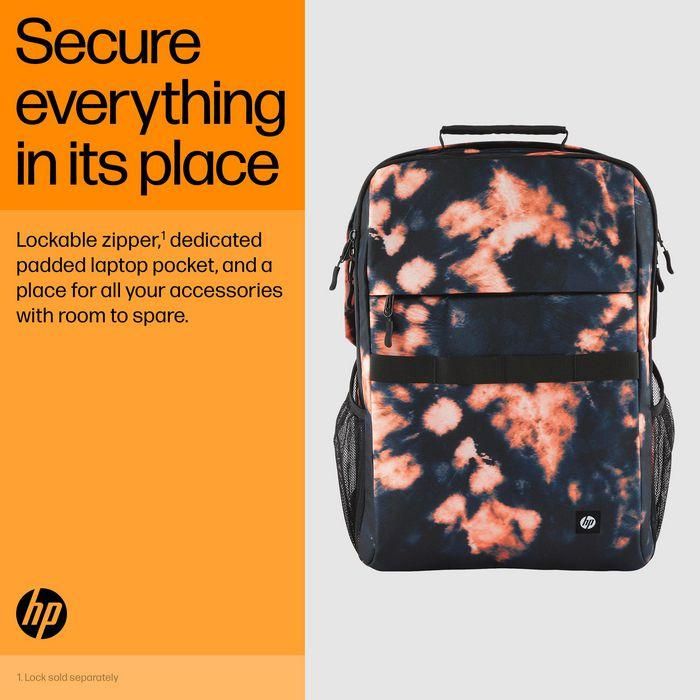 HP Campus XL Marble Stone Backpack - Mochila Antirrobo con Cremallera Bloqueable y Material Repelente al Agua 4