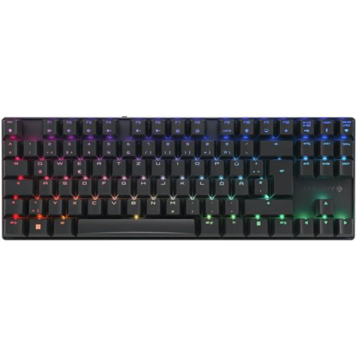 Cherry MX 8.2 TKL WL RGB Gaming Keyboard MX BROWN [DE] Negro