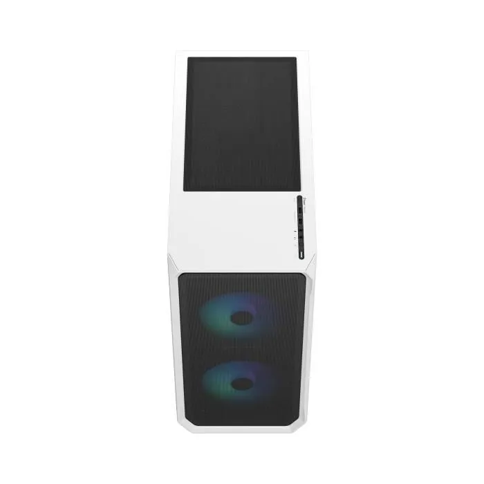 Fractal Design FRA7340172703488 Focus 2 RGB White TG Clear PC Case 1 Fractal Design FRA7340172703488 Focus 2 RGB White TG Clear PC Case 1