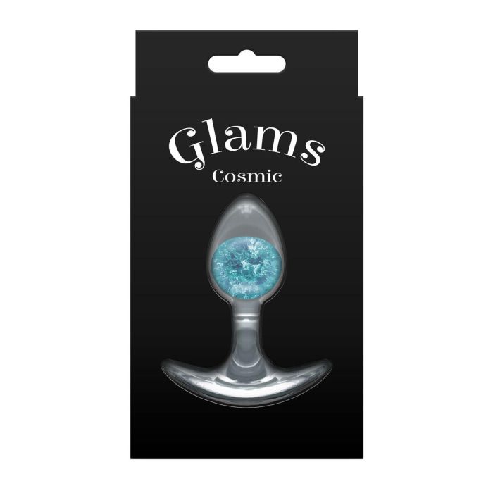 Plug Anal NS Novelties Glams Azul (7 cm) 2 Plug Anal NS Novelties Glams Azul (7 cm) 2