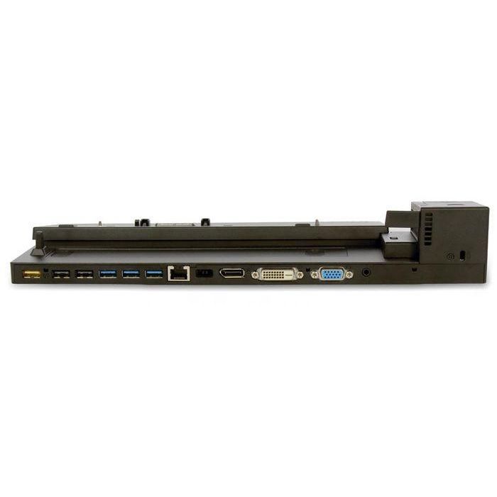 Lenovo ThinkPad Pro Dock 65W, Estación Base con 3x USB 2.0/3.0, DisplayPort 1.2, DVI-D, VGA para portátiles ThinkPad 2 Lenovo ThinkPad Pro Dock 65W, Estación Base con 3x USB 2.0/3.0, DisplayPort 1.2, DVI-D, VGA para portátiles ThinkPad 2