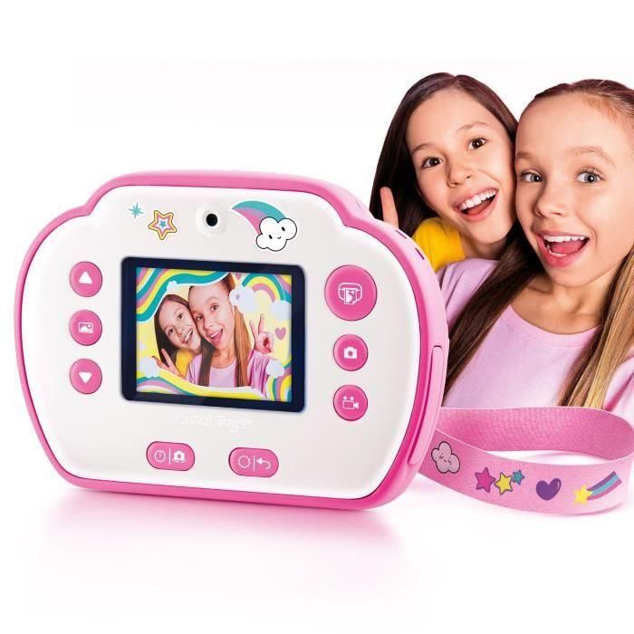 Canal Toys CLK 013 PHOTO CREATOR Cámara de Impresión Instantánea Junior Tema Unicornio 4