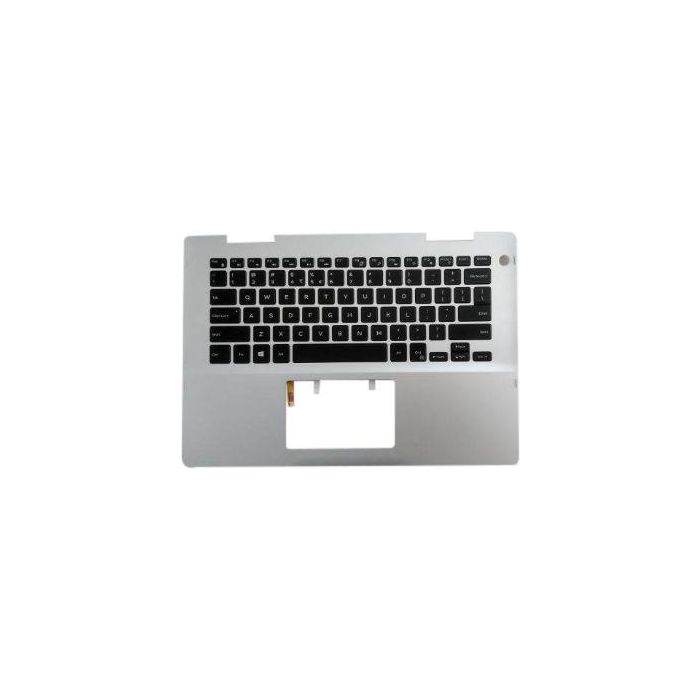 Dell ASSY Keyboard, English-International, 80 Keys, Backlit, Silver, With Palmrest 1 Dell ASSY Keyboard, English-International, 80 Keys, Backlit, Silver, With Palmrest 1