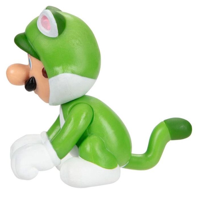 Figura Luigi Felino Super Mario Nintendo 6,5cm 3